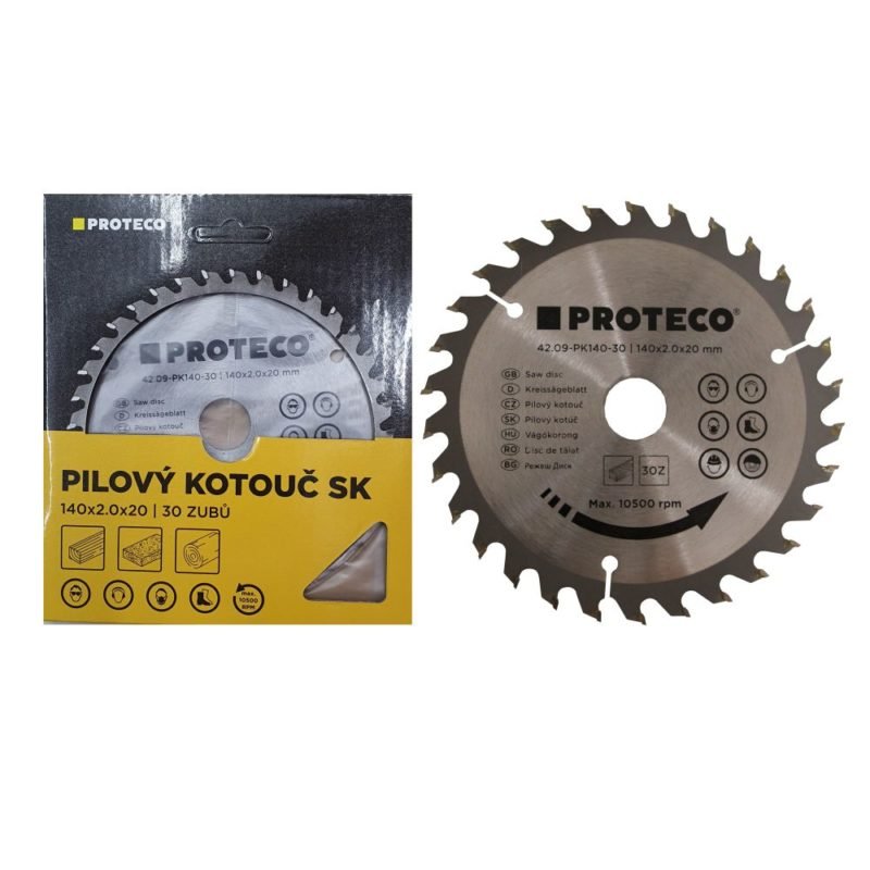 Proteco 140mm Circular Wood disc
