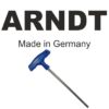 T-Handle Hex Key Blue Made in Germany
