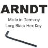 Arndt Black Long Hex Key