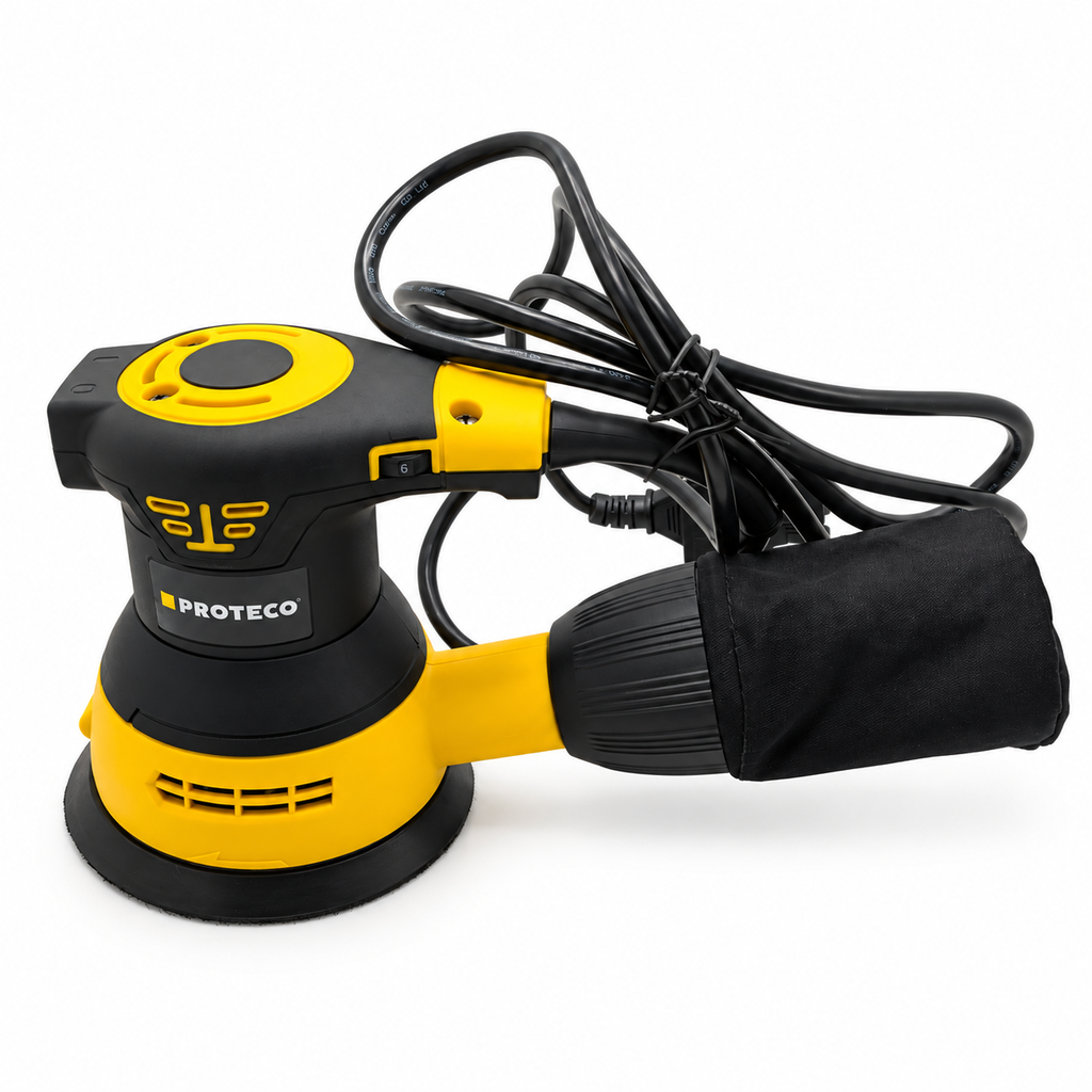 PROTECO 125mm random orbital sander 350W