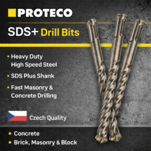 PROTECO SD+ Plus Drill Bit for masonry and concrete