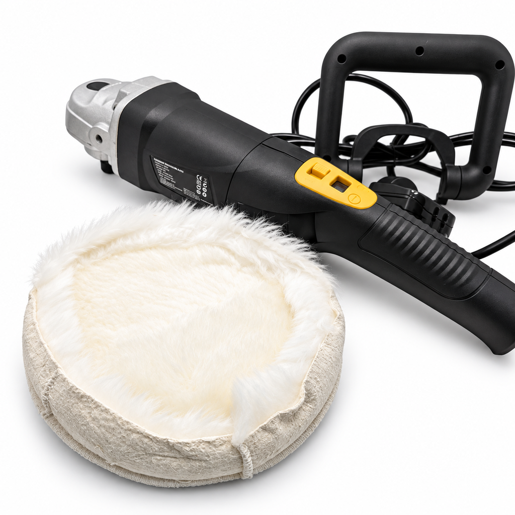 Polishing attachment for 180mm PROTECO sander polisher