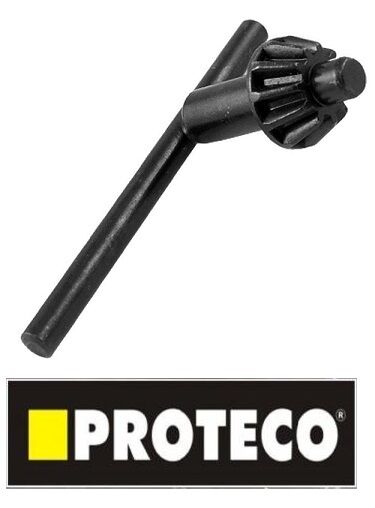 thumbnail image 2 of Universal 10mm Drill Chuck Key - Metal, Fits Makita, Dewalt, Bosch, Hitachi, Ryobi, GMC, AEG 2 of 4