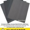WET-AND-DRY-SANDPAPER-Sand-Paper-60-2500-GRIT-KLINGSPOR-German-Mixed-Grit-Pack-141833052782-2
