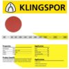 115mm-SOLID-Sanding-Discs-45-KLINGSPOR-Hook-Loop-Wood-Metal-Pads-Sander-132376112333-5