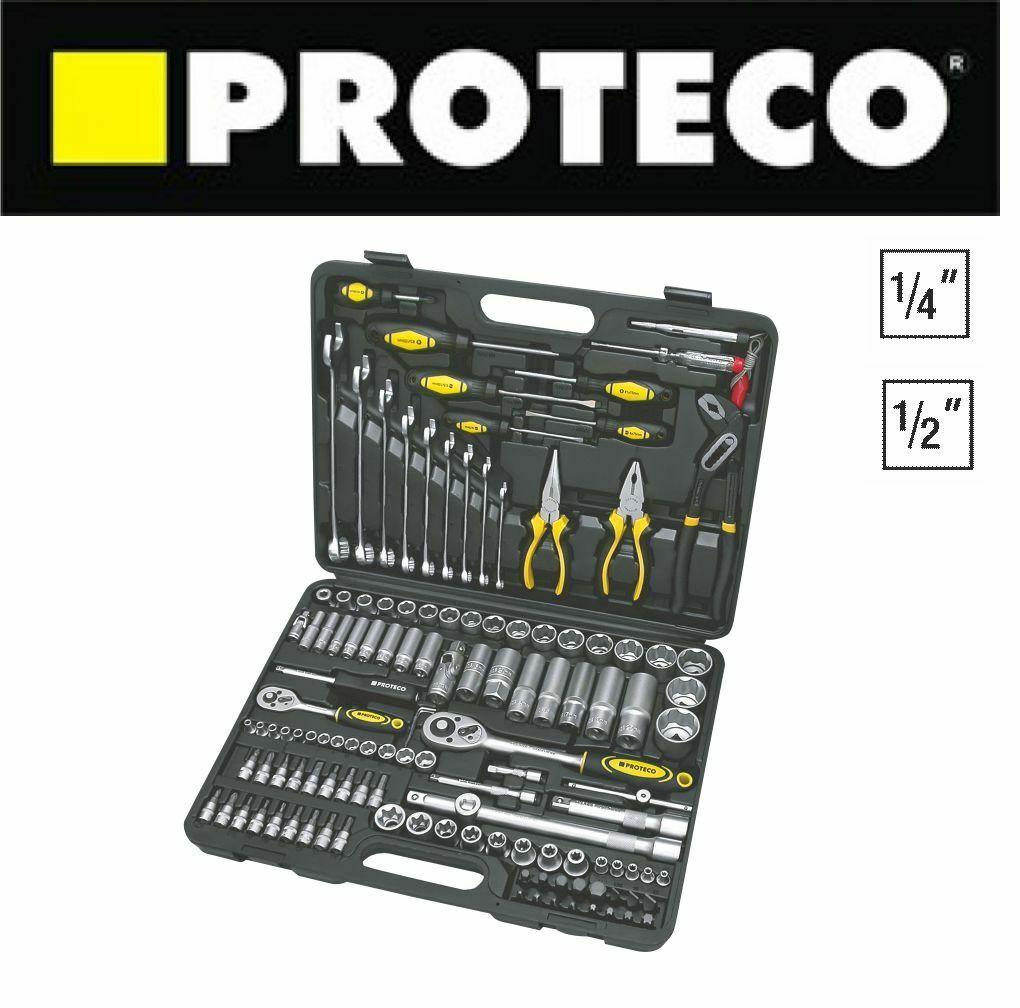 128PCS-Metric-Socket-set-14-12-Ratchets-with-screwdriver-bits-in-box-144105939325