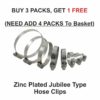 Hose-Clips-Pipe-Clamps-Fuel-Hose-Jubilee-Type-Silicon-Hoses-Worm-Drive-Steel-ZP-142320338956