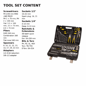 professional mechanics tool kit CRV steel