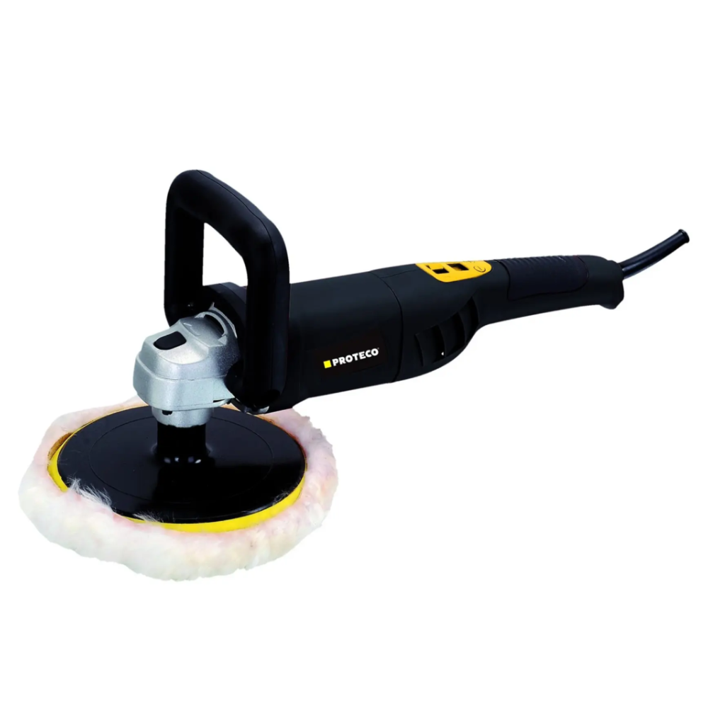 PROTECO 180mm Sander Polisher 1100W Variable Speed | UK Plug - Image 2